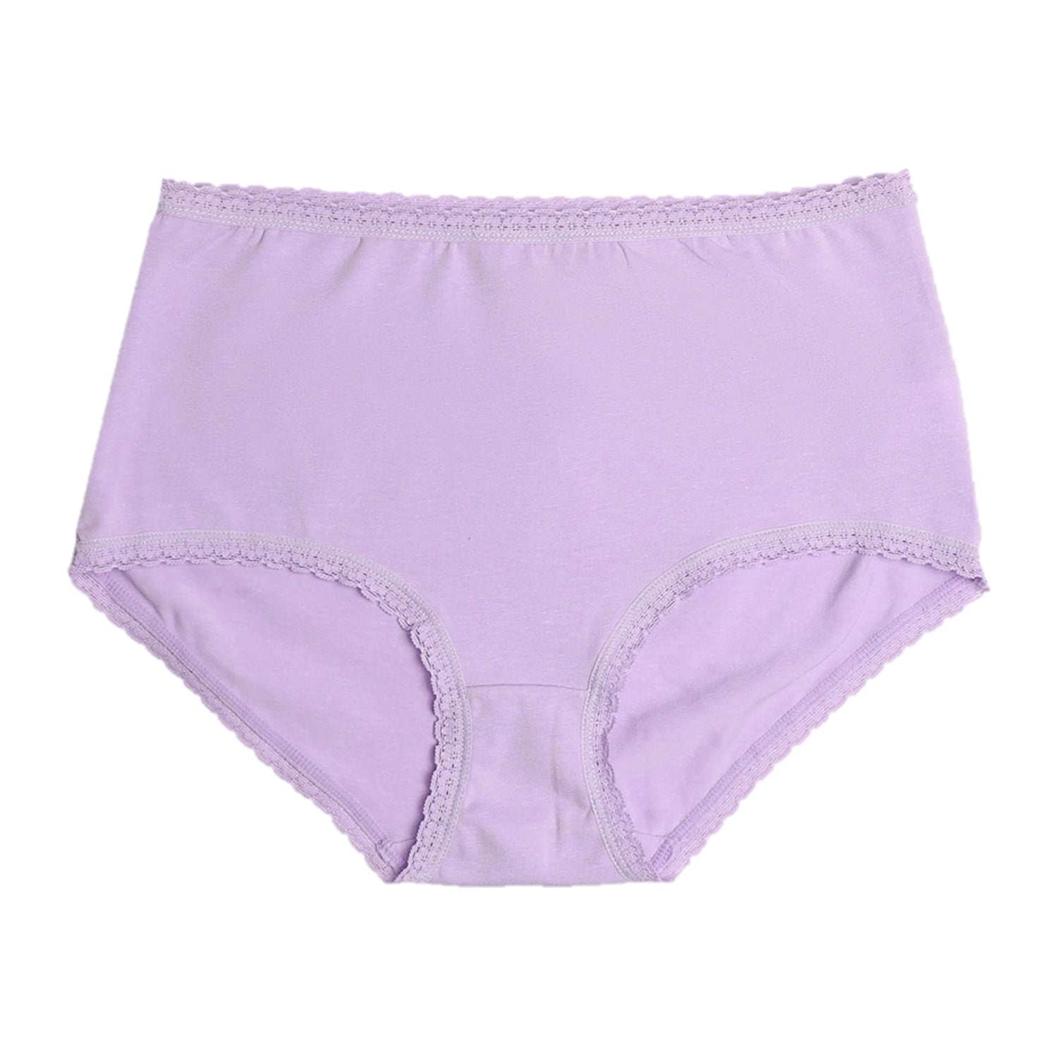 Ladies pastel mix cotton blend underwear full brief knickers multipack 3 pack